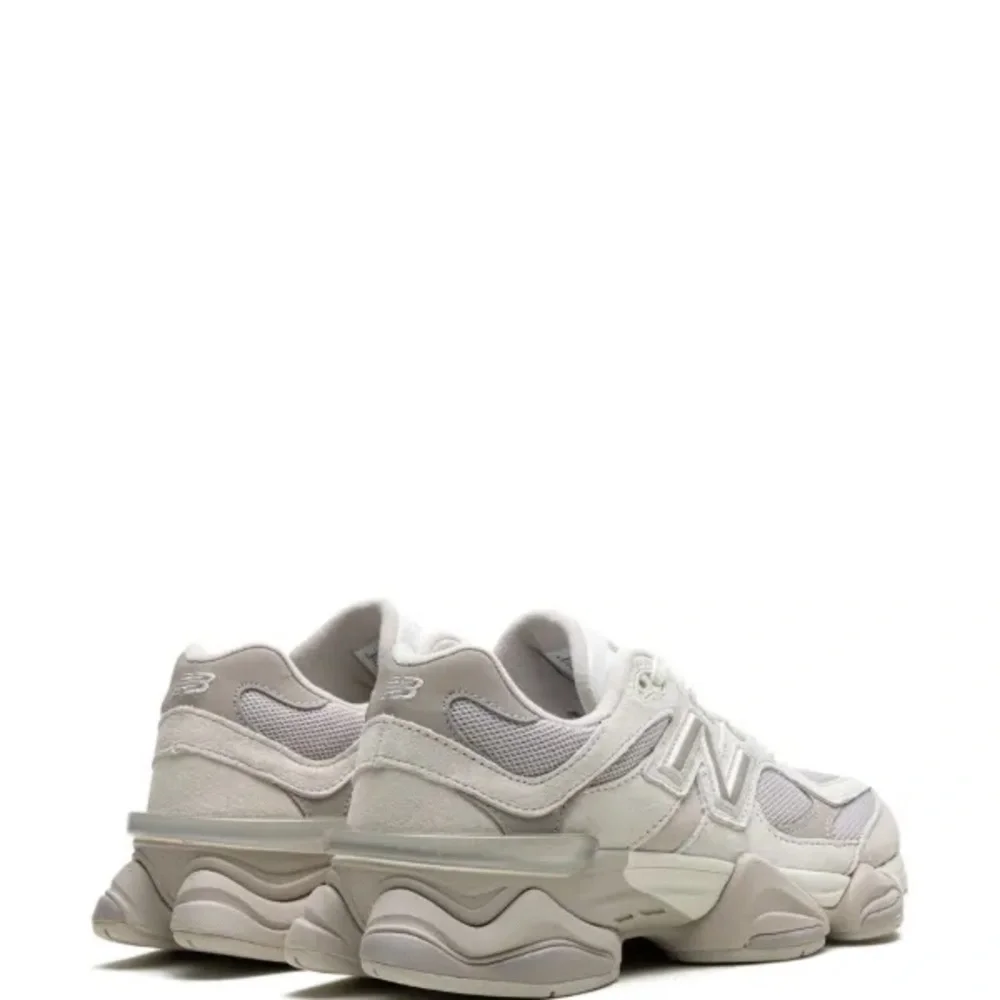 New Balance 9060 Cream and Gray Athletic Shoes Womens 7.5/Mens 6 - Picture 6 of 8